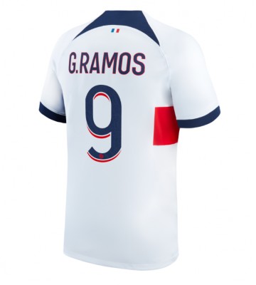 Paris Saint-Germain Goncalo Ramos #9 Segunda Equipación 2023-24 Manga Corta